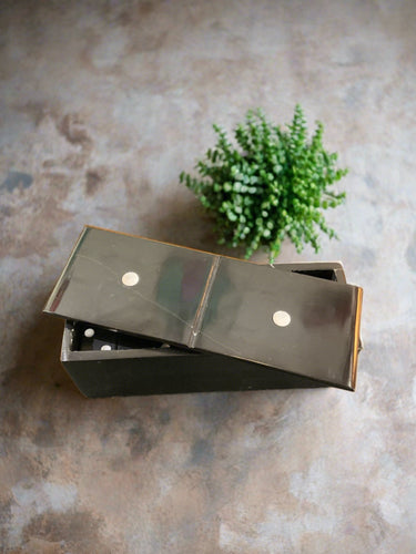 Hand Crafted Onyx Domino Set