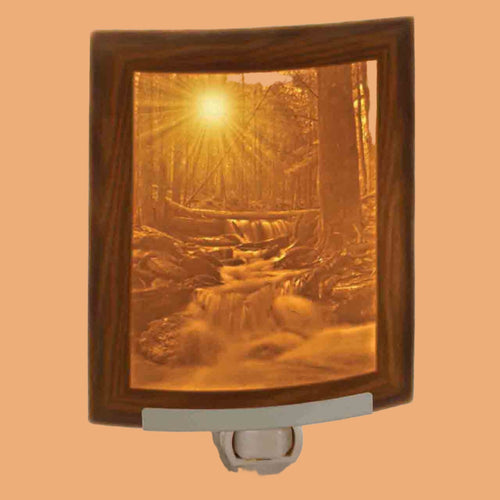 The Porcelain Garden Night Light-MYSTICAL FALLS-NR224 Media 1 of 1
