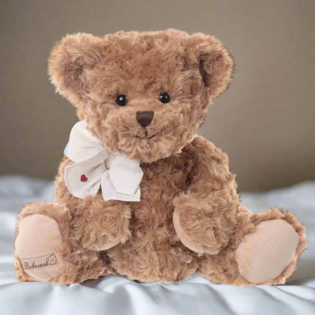 Bukowski Bears- Ludwig with Heart Bow