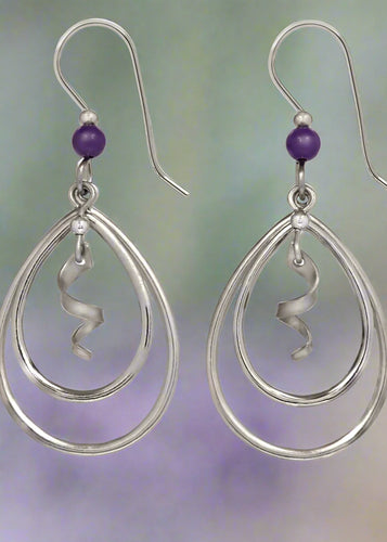 Silver Forest Earrings- NE-2147