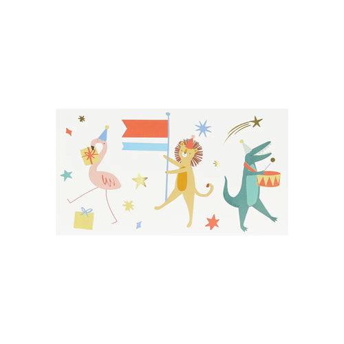 Meri Meri Animal Parade Temporary Tattoos