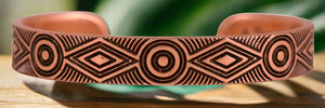 Nik Lub Copper Bracelet RESONANCE - Regular (R120) Medium (No Magnets)