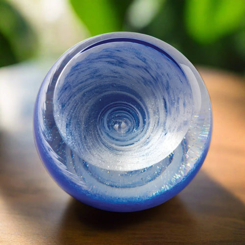 Glass Eye Studio Planetary Paperweight-ANDROMEDA