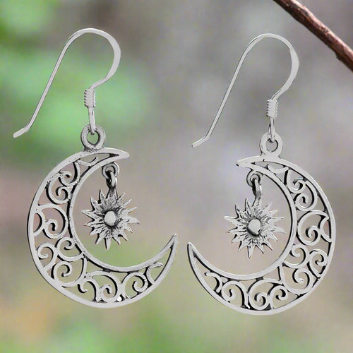 Tiger Mountain Starlight Sterling Silver Earrings-E4776