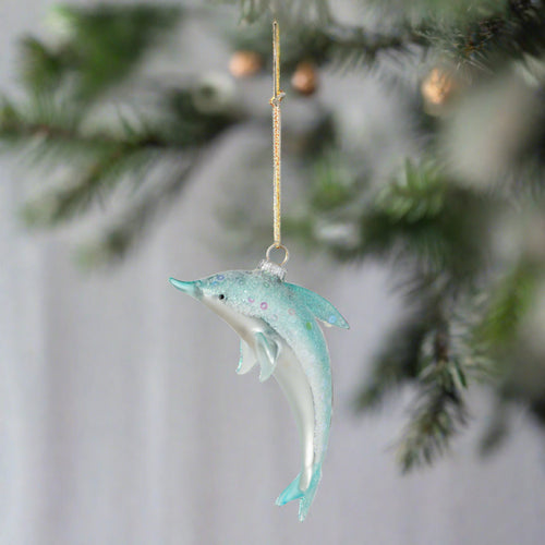 Sullivans IRIDESCENT DOLPHIN ORNAMENT