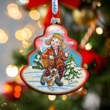 Load image into Gallery viewer, Christmas Glass Ornament Set of 3 by G. DeBrekht - Christmas Decor - 75103-B3

