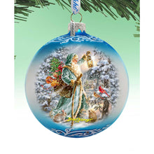Load image into Gallery viewer, Saint Nicholas Glass Ornament Limited Edition by D. Gelsinger - Christmas Decor - 73918-DG
