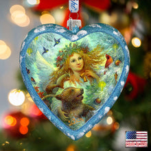 Load image into Gallery viewer, Christmas Bells Glass Ornament Limited Edition by Strelkina at G. DeBrekht - Christmas Decor - 738-082-ST
