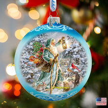 Load image into Gallery viewer, Saint Nicholas Glass Ornament Limited Edition by D. Gelsinger - Christmas Decor - 73918-DG
