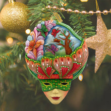 Load image into Gallery viewer, Carnival Mask Sculpted Ornament by G. DeBrekht - 621144
