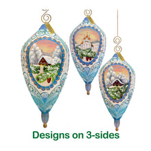 Load image into Gallery viewer, Winter Cottage Sculpted Ornament by G. DeBrekht - 621141
