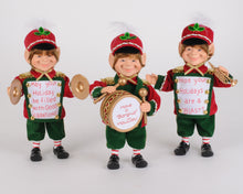 Load image into Gallery viewer, Karen Didion Originals CC09-25 3 Piece Musical Elf Set
