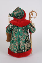 Load image into Gallery viewer, Karen Didion Originals CC16-253 Evergreen &amp; Crimson Santa
