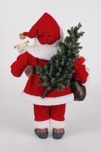 Load image into Gallery viewer, Karen Didion Originals CC16-254 Lighted Vintage Toy Bag Santa
