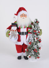 Load image into Gallery viewer, Karen Didion Originals CC16-265 Lighted Snowy Days Santa
