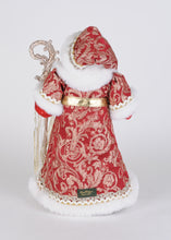 Load image into Gallery viewer, Karen Didion Originals CC18-100 Lighted Crimson Royale Santa

