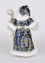 Load image into Gallery viewer, Karen Didion Originals CC18-104 Lighted Sapphire Royale Santa

