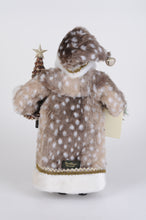 Load image into Gallery viewer, Karen Didion Originals CC18-71 Lighted Natural Fawn Santa
