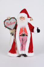 Load image into Gallery viewer, Karen Didion Originals CC18-90 Lighted Believe in the Magic Santa
