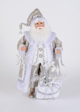 Load image into Gallery viewer, Karen Didion Originals CC18-94 Lighted White Christmas Santa
