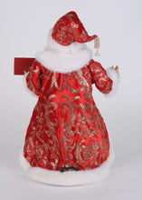 Load image into Gallery viewer, Karen Didion Originals CC18-99 Lighted Peace on Earth Santa
