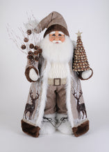 Load image into Gallery viewer, Karen Didion Originals CC24-01 Lighted Winter Woods Santa
