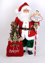 Load image into Gallery viewer, Karen Didion Originals CC36-25 Lighted Mr. Claus Bakery Santa
