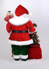 Load image into Gallery viewer, Karen Didion Originals CC36-25 Lighted Mr. Claus Bakery Santa
