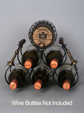 Load image into Gallery viewer, Karen Didion Originals EDBH-01 5 Bottle Wine Holder Rack
