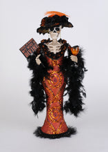 Load image into Gallery viewer, Karen Didion Originals HA22-07R Wine Divine Lady Skeleton (orange)

