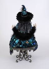 Load image into Gallery viewer, Karen Didion Originals HA26-26 Glitzy Pecock Witch
