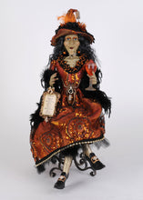 Load image into Gallery viewer, Karen Didion Originals HA26-27 Wine Elegance Sitting Witch
