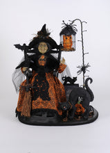 Load image into Gallery viewer, Karen Didion Originals HASC-11 Lighted Spooky Story Teller Witch
