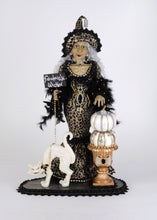 Load image into Gallery viewer, Karen Didion Originals HASC-16 Lighted Fabulously Wicked Leopard Witch
