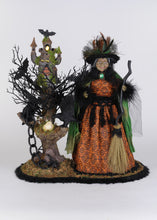 Load image into Gallery viewer, Karen Didion Originals HASC-18LE Lighted Haunted Hollow Witch 30th Anniversary Limited Edition
