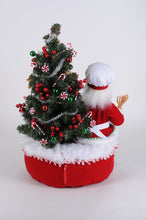 Load image into Gallery viewer, Karen Didion Originals SC-61 Lighted Gingerbread Santa Bag
