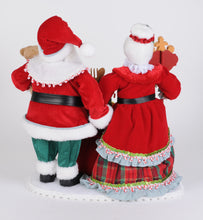 Load image into Gallery viewer, Karen Didion Originals SC-65 Lighted Claus Cookie Bakery Santa &amp; Mrs. Claus

