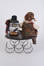 Load image into Gallery viewer, Karen Didion Originals SC-66 5 Bottle Wine Holder Santa

