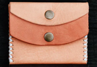 Haiti Handmade Double Mila Wallet-Blonde/Cognac