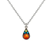 Firefly Jewelry Domas Drop Pendant Necklace-9042TANG