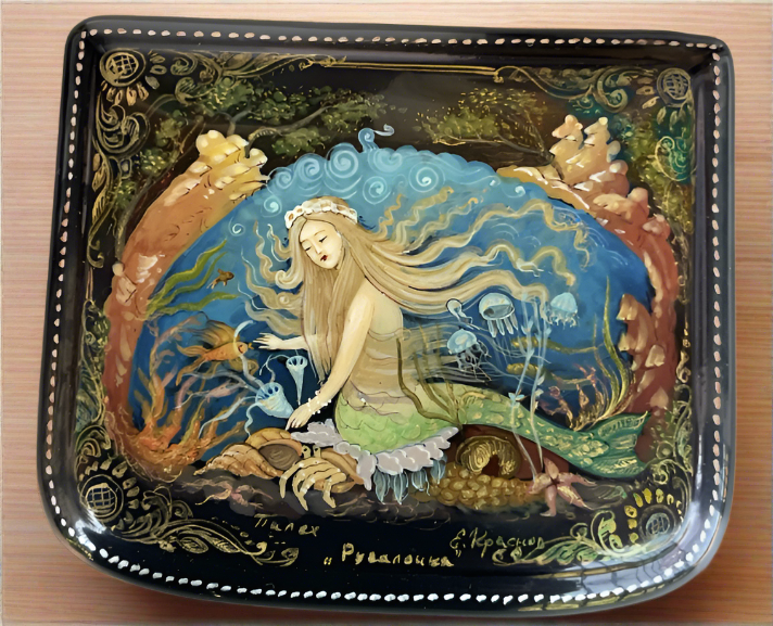 Amazon.com: Russian Lacquer Miniatures: Palekh, Mstiore