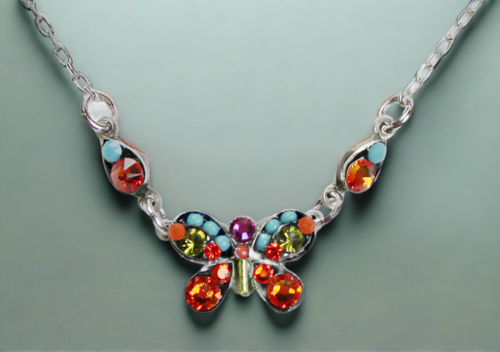 Firefly Jewelry Butterfly Petite Necklace-8975-MC