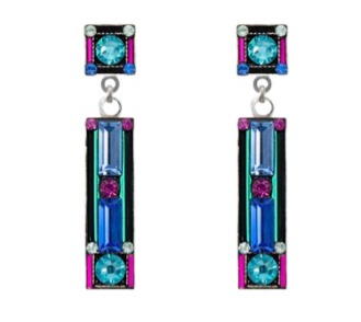 Firefly Jewelry Firefly Architectural Rectangle Post Earring-7877P-LT