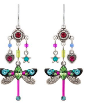 Firefly Jewelry Talisman Hearts & Stars w/Dangles Earring-E235-MC