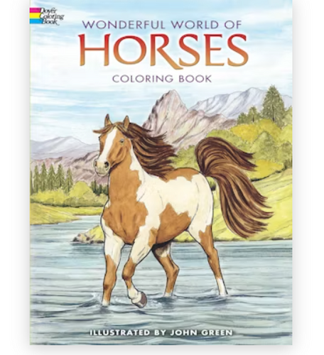 Wonderful World of Horses Coloring Book Media 1 of 1