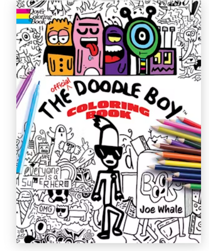 The Official Doodle Boy™ Coloring Book