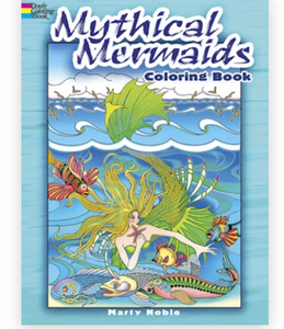 Mythical Mermaids Coloring Book