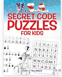 U.S.A. Secret Code Puzzles for Kids