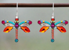 Firefly Jewelry Dragonfly Large Earring-7793MC