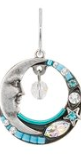 Firefly Jewelry Celestial Moon Earrings-6733ICE